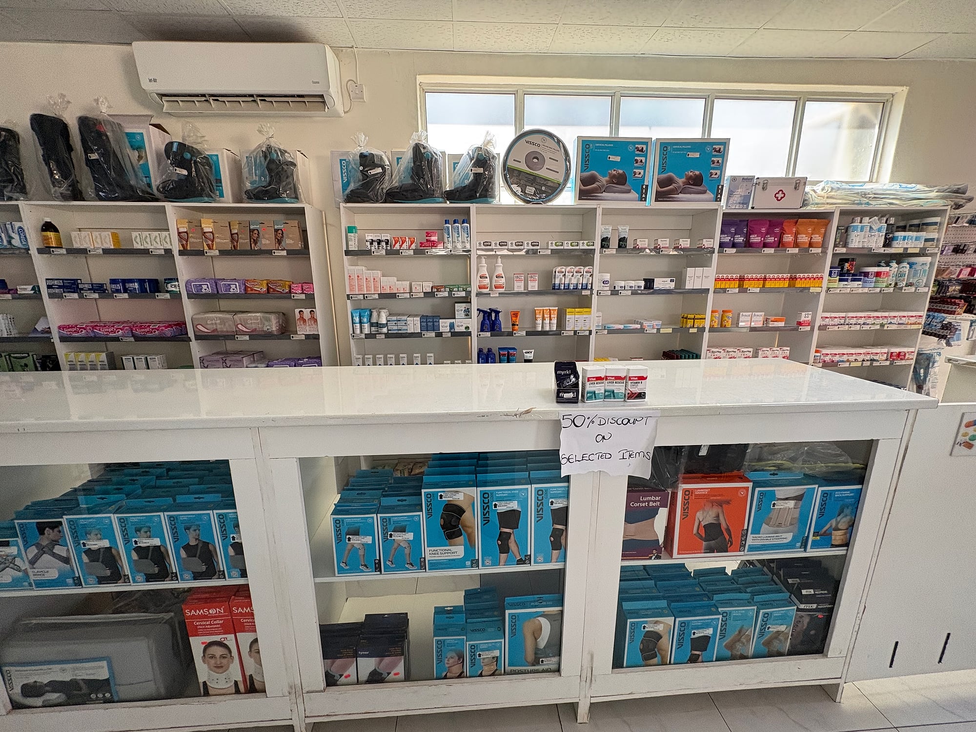 Vissco orthopaedic support counter
